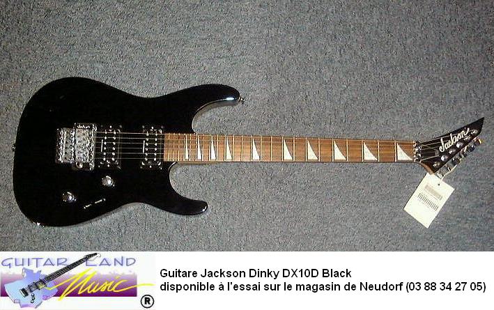Guitare Jackson Dinky DX10D Black